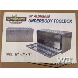 (UNUSED) 36" X 17" X 18" UNDER BODY TOOLBOX