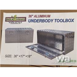 (UNUSED) 36" X 17" X 18" UNDER BODY TOOLBOX