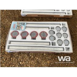 (UNUSED) 16 PIECE LED LIGHT BAR SET