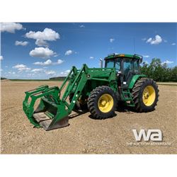 2002 JOHN DEERE 7410 MFD TRACTOR