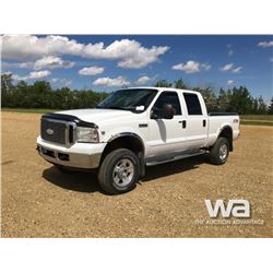 2007 FORD F350 CREW CAB PICKUP