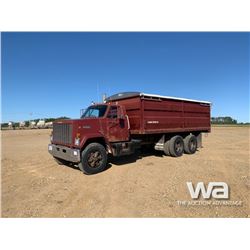1984 GMC BRIGADIER T/A GRAIN TRUCK