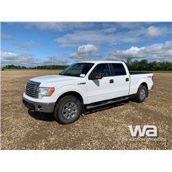 2012 FORD F150 XLT CREW CAB PICKUP