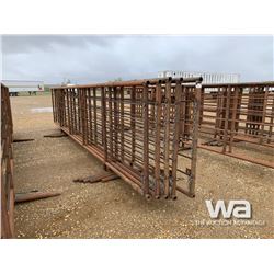 (5) FREESTANDING 6 X 24 FT. LIVESTOCK PANELS