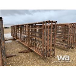 (5) FREESTANDING 6 X 24 FT. LIVESTOCK PANELS