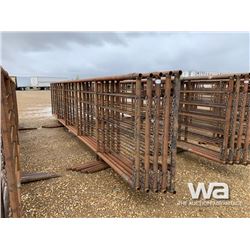 (5) FREESTANDING 6 X 24 FT. LIVESTOCK PANELS