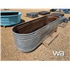 Image 4 : GALVANIZED STOCK TROUGH **DAMAGED
