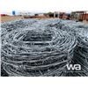 Image 5 : (UNUSED) 12 ROLLS DBL. STRAND BARBED WIRE