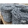 Image 5 : (UNUSED) 12 ROLLS DBL. STRAND BARBED WIRE