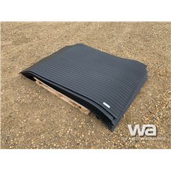 (10) 4 X 6 FT. RUBBER MATS
