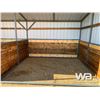 Image 5 : GREY & BLACK TIN 24 X 10 FT. LIVESTOCK SHELTER