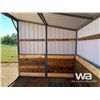 Image 6 : GREY & BLACK TIN 24 X 10 FT. LIVESTOCK SHELTER
