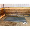 Image 7 : GREY & BLACK TIN 24 X 10 FT. LIVESTOCK SHELTER