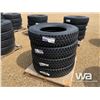 Image 2 : (UNUSED) (4) GRIZZLY 11R24.5 TRUCK DRIVE TIRES
