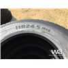 Image 3 : (UNUSED) (4) GRIZZLY 11R24.5 TRUCK TIRES
