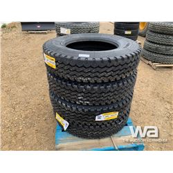(4) GRIZZLY 11R24.5 TRUCK DRIVE TIRES