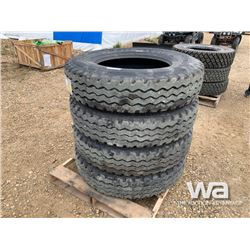 (4) ROADLUX 11R24.5 TRUCK TIRES