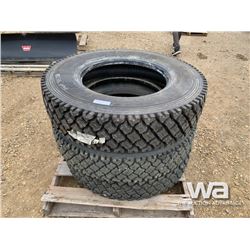 (3) BRIDGESTONE 11R24.5 TRUCK TIRES