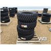 Image 1 : (UNUSED) (4) GRIZZLY 33X12.50R20LT TIRES