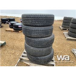 (5) CONTINENTAL LT275/70R18 TIRES