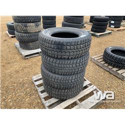 (4) TRAIL CUTTER LT 265/70R17 STUDDED TIRES