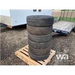(6) GENERAL LT235/80R17 TIRES