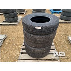 (4) GOODYEAR P225/75R16 TIRES