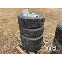 (4) COOPER DISCOVERER LT265/70R17 TIRES ON DODGE R