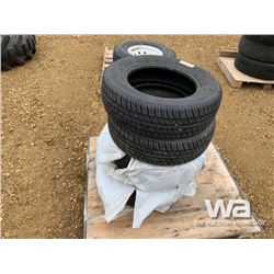 (4) THUNDER 185/70R14 TIRES