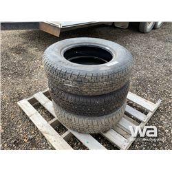 (3) GOODYEAR ST205/75R15 TRAILER TIRES