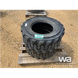 (2) ANJIE 12-16.5 SKID STEER TIRES