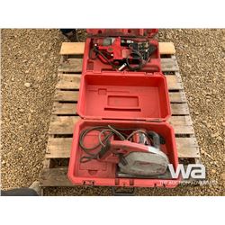 MILWAUKEE MAGNETIC DRILL & SAW