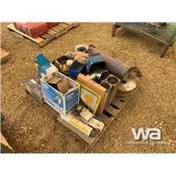 PALLET OF WELDING ROD & WIRE, ROD HEATER