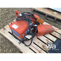 JET 2 TON ELECTRIC SHOP HOIST