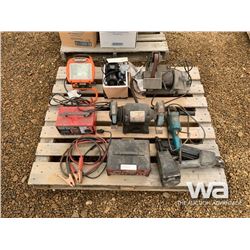 PALLET OF SHOP TOOLS