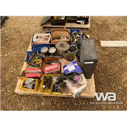 PALLET OF BOLTS & HYD. FITTINGS