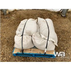8 BAGS OF FESCUE-TIMOTHY GRASS SEED