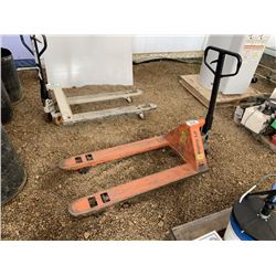ORANGE PALLET JACK