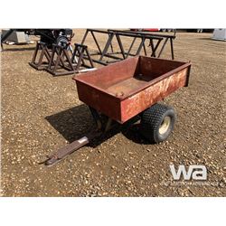 RED ATV TRAILER