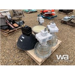 PALLET OF 5 SHOP LIGHTS