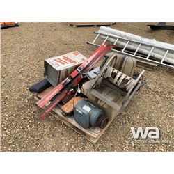 PALLET OF SHOP TOOLS & MISC.