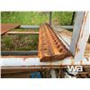 Image 6 : GREY 3-TIER RACK OF FLAT STEEL & ANGLE IRON