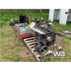 (4) PALLETS OF BOAT & MOTOR PARTS