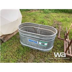 40 GAL. GALVANIZED STOCK TANK