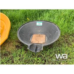 BLACK AUGER HOPPER