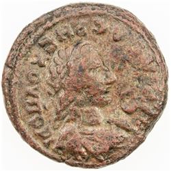 BOSPOROS: Rhescuporis III, 210-227 AD, AE denarius (9.89g). F-VF