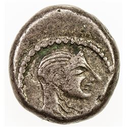 COLCHIS: AR hemidrachm (2.26g), struck circa 5th-4th century BC, F-VF