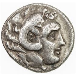KALLATIS: AR drachm (4.05g), struck 3rd-2nd century BC, head of Herakles, VF