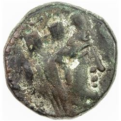 SOLOI: AE 20 (5.54g), struck circa 2nd-1st century BC, Tyche, VF