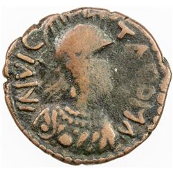 OSTROGOTHS: Athalaric, 526-534, AE Decanummium (2.76g), Rome. F-VF